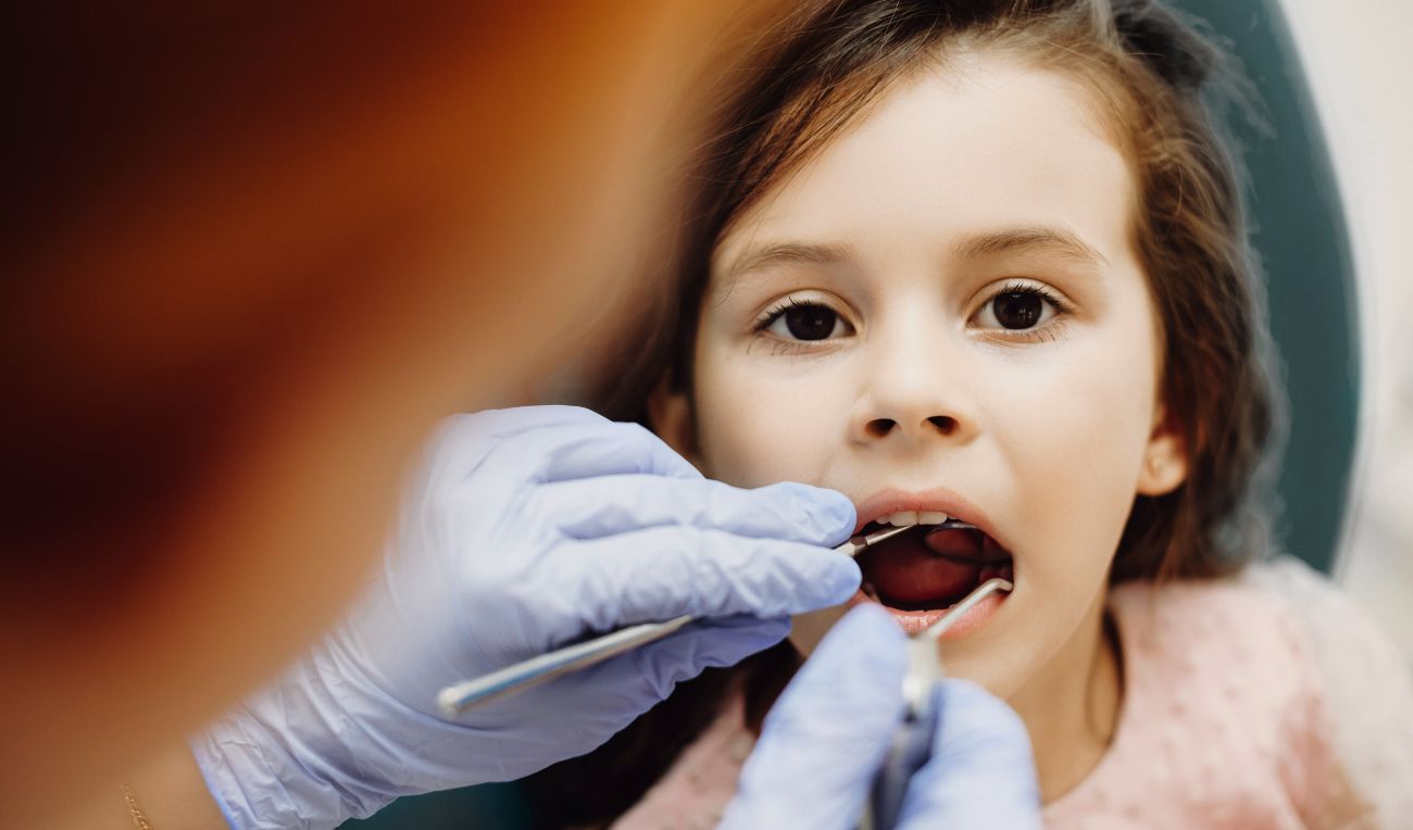 Professionelle Zahnreinigung für Kinder